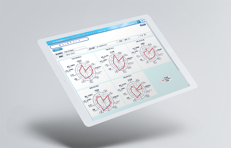 健康情報管理システム HealthyWave21+